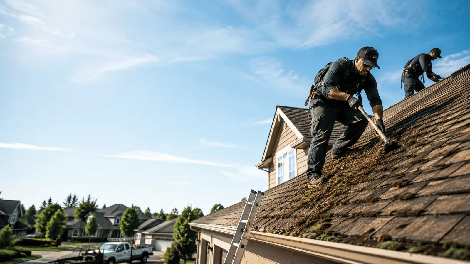 Roof Moss Removal in Gobles, MI near me